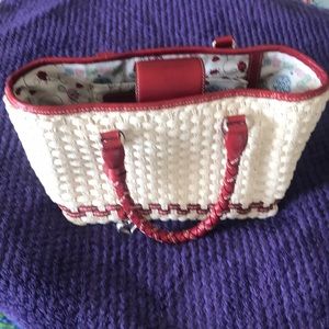 Small Used Brighton Straw Bag